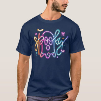 幽霊不気味シーズンコケット弓トリックまたはトリートハ Tシャツ