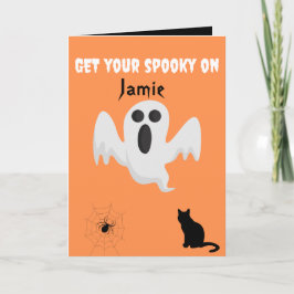 幽霊不気味ハロウィンカスタムー カード