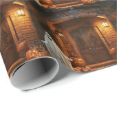 幽霊不気味ハロウィーンコレクション ラッピングペーパー (ロールコーナー)