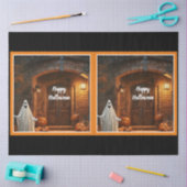 幽霊不気味ハロウィーンコレクション 薄葉紙 (クラフト)