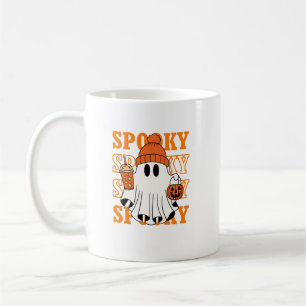 幽霊不気味ハロウィーンコーヒーデザイン コーヒーマグカップ