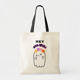 幽霊不気味ハロウィーントリックまたはトリート トートバッグ