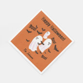 幽霊不気味ハロウィーン紙パーティーナプキンス スタンダードランチョンナプキン (角)