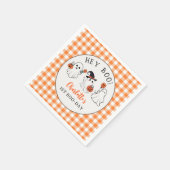 幽霊不気味ハロウィーン誕生日ペーパーナプキン スタンダードカクテルナプキン (角)