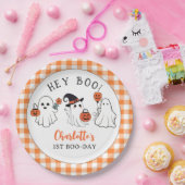 幽霊不気味ハロウィーン誕生日紙プレート ペーパープレート (パーティー)