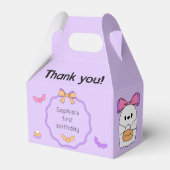 幽霊不気味ハロウィーン誕生日 フェイバーボックス (正面サイド)