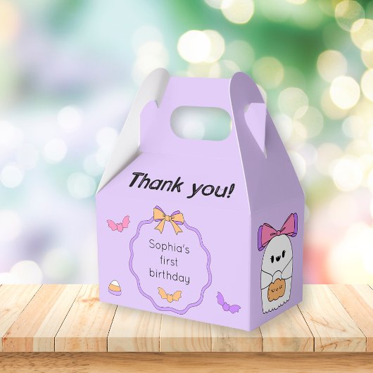 幽霊不気味ハロウィーン誕生日 フェイバーボックス