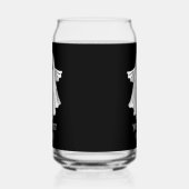 幽霊不気味ハロウィーン ガラス缶 (左)