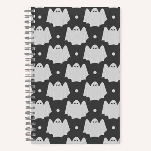 幽霊不気味ハロウィーン ノートブック (正面)