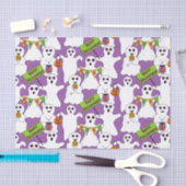 幽霊不気味ハロウィーン 薄葉紙 (クラフト)