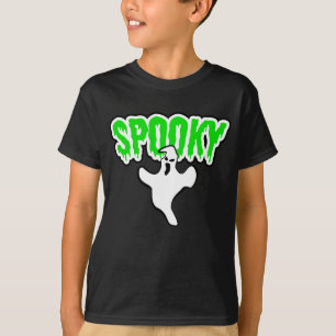 幽霊不気味ハロウィーン Tシャツ