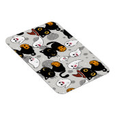 幽霊不気味パンプキンポーズ マグネット (右側)