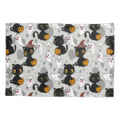 幽霊不気味パンプキンポーズ 枕カバー (裏面)