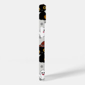 幽霊不気味パンプキンポーズ Case-Mate iPhoneケース (裏面 / 右)
