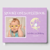 幽霊不気味ムーンワンガール1stバースデーハロウィーン ゲストブック (正面)