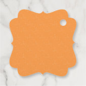 幽霊不気味ムーンワンボーイハロウィーン1歳の誕生日 フェイバータグ (裏面)