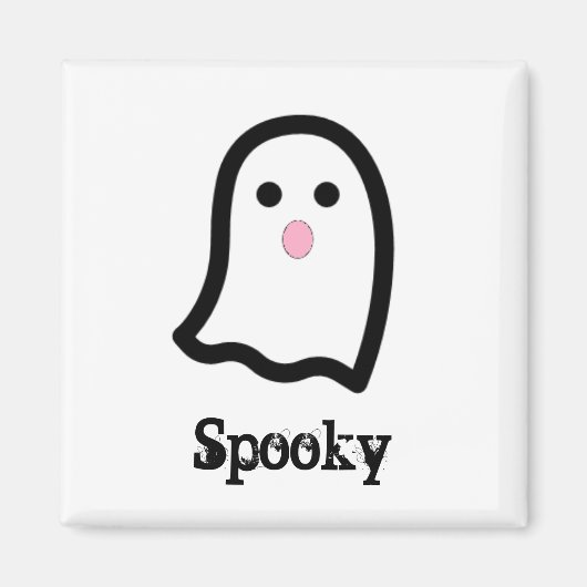 幽霊不気味磁石 マグネット (正面)