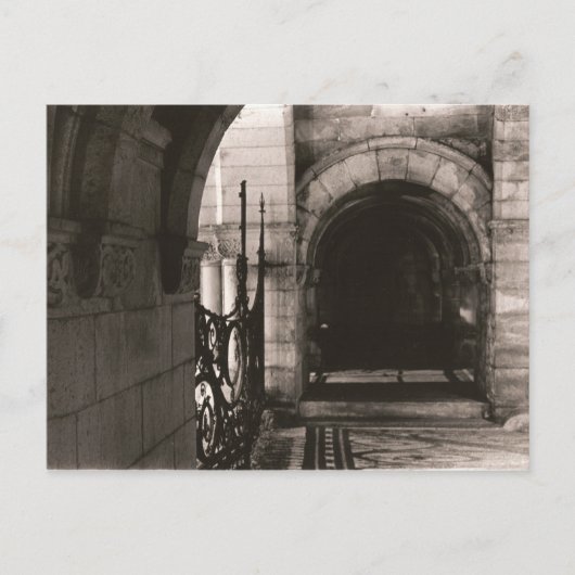 幽霊会場葉書 ポストカード (正面)