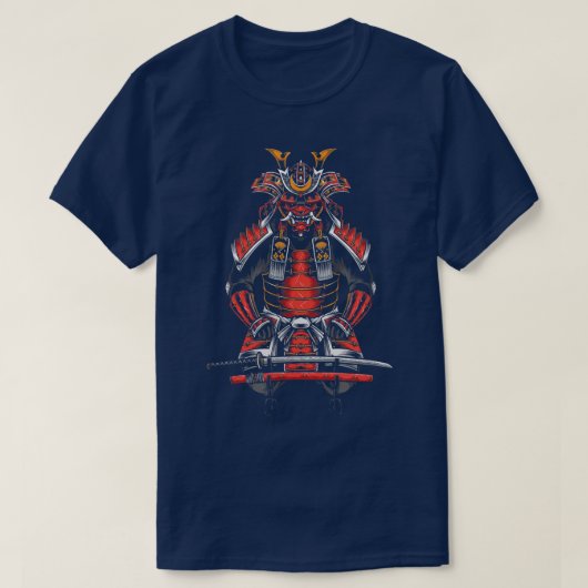幽霊侍アニメマンガ武士道(8) Tシャツ (デザイン正面)