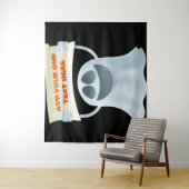 幽霊保持文字 タペストリー (インサイチュ)