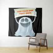 幽霊保持文字 タペストリー (インサイチュ(横))