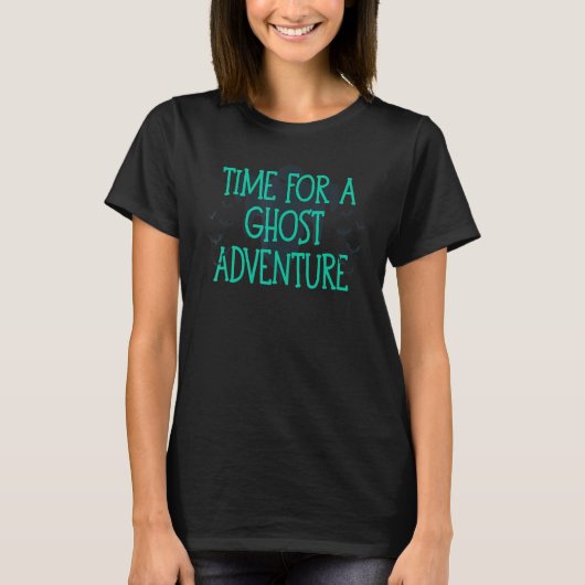 幽霊冒険の時間 Tシャツ (正面)
