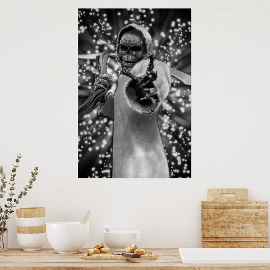 幽霊刈取機 ポスター (キッチン)