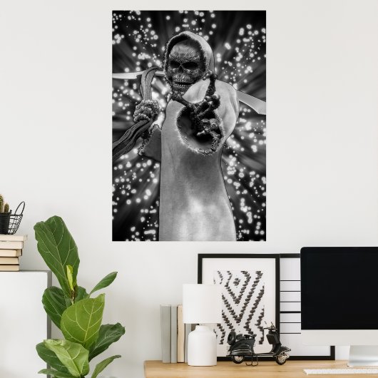 幽霊刈取機 ポスター (ホームオフィス)