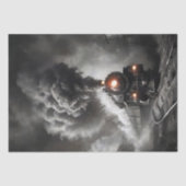 幽霊列車1900年から砂漠の駅で 薄葉紙 (正面)