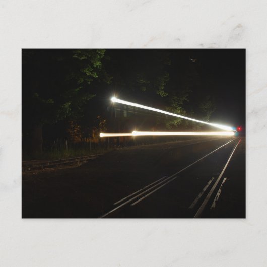 幽霊列車 ポストカード (正面)