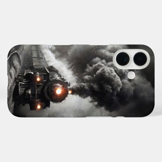 幽霊列車 Case-Mate iPhoneケース (裏面 (横))