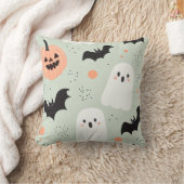 幽霊及びハロウィーンにおけるカボチャ クッション (ブランケット)