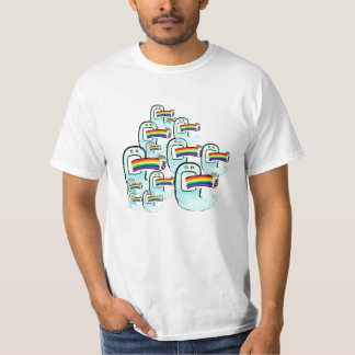 幽霊及び虹 Tシャツ