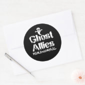 幽霊同盟国の超常的なシールの輪 ラウンドシール (封筒)