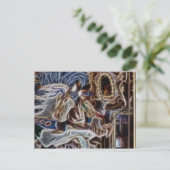 幽霊回転木馬ウマメリーーズGo Round inシアトル シーズンポストカード (スタンド正面)