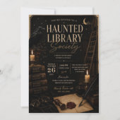 幽霊図書館協会ハロウィンパーティ シーズンカード (正面)