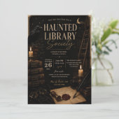 幽霊図書館協会ハロウィンパーティ シーズンカード (スタンド正面)