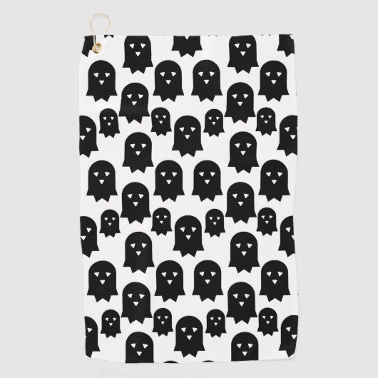 幽霊型 ゴルフタオル (正面)