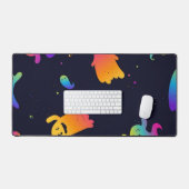 幽霊型 デスクマット (キーボード&マウス)