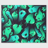 幽霊型 ラッピングペーパー (フラット)