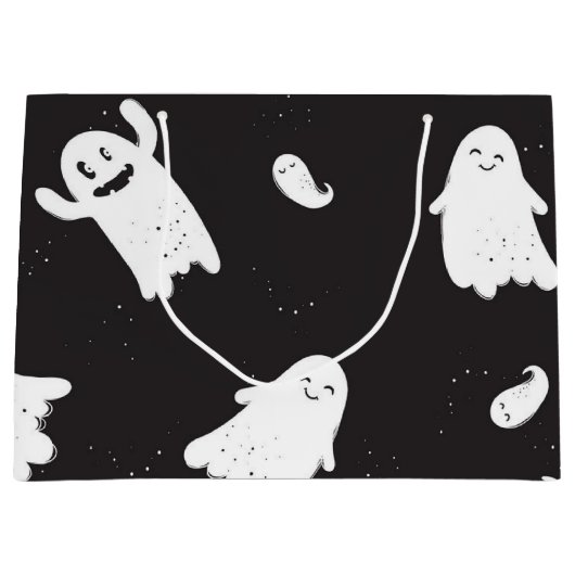幽霊型 ラージペーパーバッグ (正面)