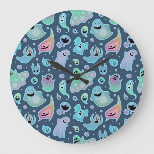幽霊型 ラージ壁時計 (正面)