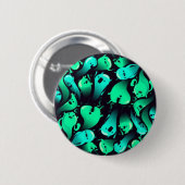 幽霊型 缶バッジ (正面&裏面)