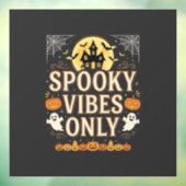 幽霊城のデザイン_1 ハロウィーン スプーキー ヴァイブス オンリー ウィンドウサイン (シート3)