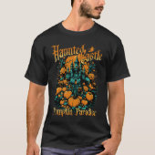 幽霊城 - カボチャの楽園 Tシャツ (正面)