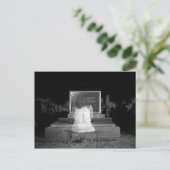 幽霊墓地ダークホラーハロウィーン ポストカード (スタンド正面)