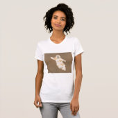 幽霊婦人用シャツ Tシャツ (正面フル)