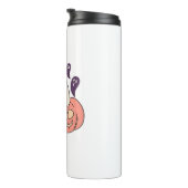 幽霊子猫をカボチャクラシックのTシャツに タンブラー (回転右)