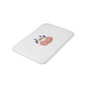 幽霊子猫をカボチャクラシックのTシャツに バスマット (アングル)