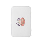 幽霊子猫をカボチャクラシックのTシャツに バスマット (正面縦)